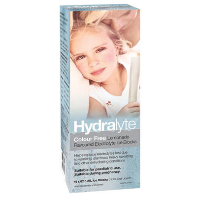 Hydralyte 電解水冰棒-檸檬口味 16支 （增強神經和肌肉的功能）