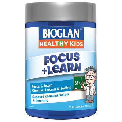 Bioglan 寶蘭 提高兒童專註力和學習能力咀嚼片 50片
