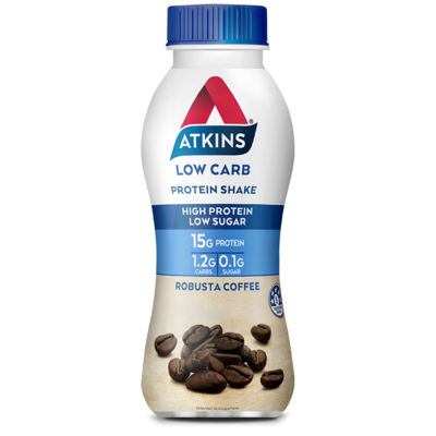 AtKins 即飲咖啡味減肥營養奶昔  6*330ml