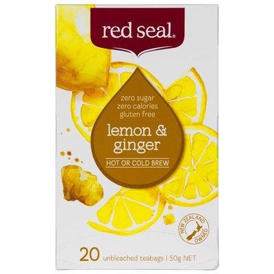 Red Seal 紅印 檸檬姜茶包 20包