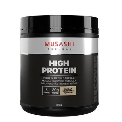 Musashi 高含量乳清蛋白質粉（香草味）375g