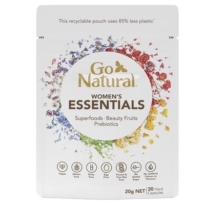 Go Natural Women's Essentials Cap X 30