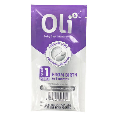 Oli6 嬰幼兒配方羊奶粉 1段（小袋裝）15g