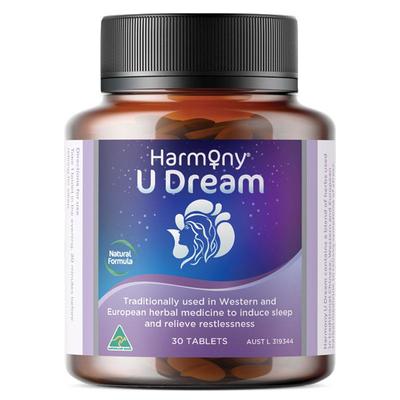 Harmony 天然草本舒緩壓力助眠營養片 30片