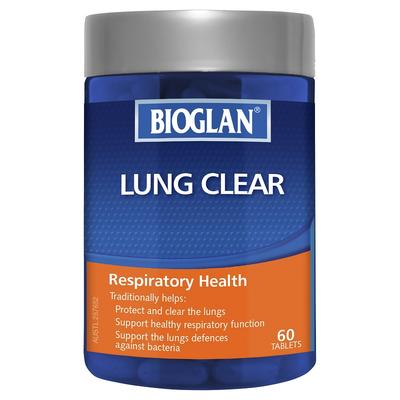 Bioglan 寶蘭  呼吸系統排毒凈化片 60粒