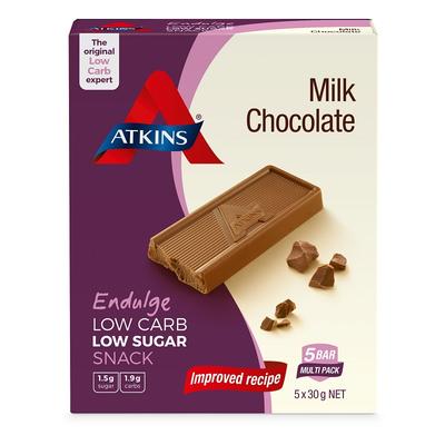 AtKins Endulge 牛奶巧克力能量棒 5X30g