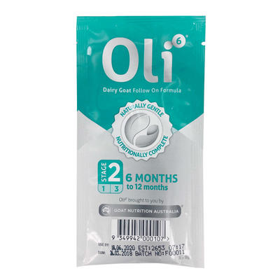 Oli6 嬰幼兒配方羊奶粉 2段（小袋裝）18g