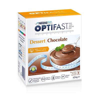 雀巢Optifast 澳洲巧克力慕思（零食低卡路裏） 8包x46g