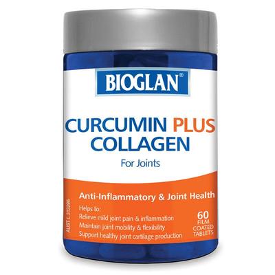 Bioglan 寶蘭 姜黃素和膠原蛋白滋養關節修護片 60片