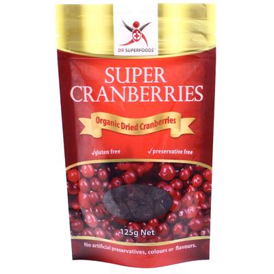 Dr Superfoods 特級蔓越莓幹 125g
