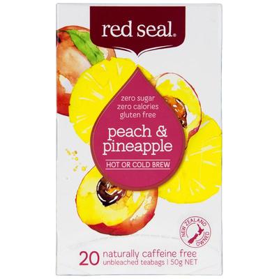 Red Seal 紅印 甜桃菠蘿水果茶包 20包