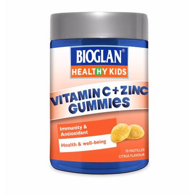 Bioglan 寶蘭  兒童維生素C+補鋅軟糖 70粒