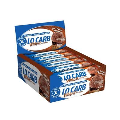 Aussie Bodies 低碳水化合物低糖巧克力輕盈蓬松的蛋白質棒 (2X30g)X12支