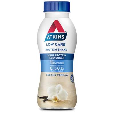 AtKins 即飲香草味減肥營養奶昔  6*330ml
