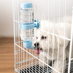 寵物狗狗掛式不濕嘴喝水器水壺