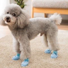 小狗狗寵物防水耐髒雨鞋（4只腳套）