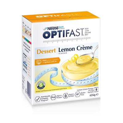 雀巢Optifast 澳洲檸檬慕思（零食低卡路裏） 8包x46g