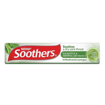 Soothers 案樹薄荷維生素C含片 10