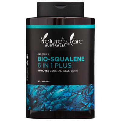 Nature's Care Pro系列 生物角鯊烯6合1膠囊 180粒（抗氧化/美容養顏）