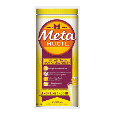 Metamucil 吸油纖維素膳食纖維粉 檸檬味  425g (無糖零脂肪)