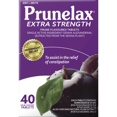 Prunelax 強效天然西梅提取精華片 40片（排宿便）