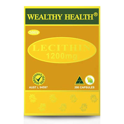 Wealthy Health富康 卵磷脂 1200mg 200粒