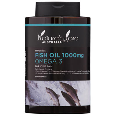 Nature's Care Pro系列 1000mg Omega-3魚油膠囊 200粒