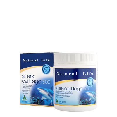 Natural life 500mg 鯊魚軟骨膠囊 300粒