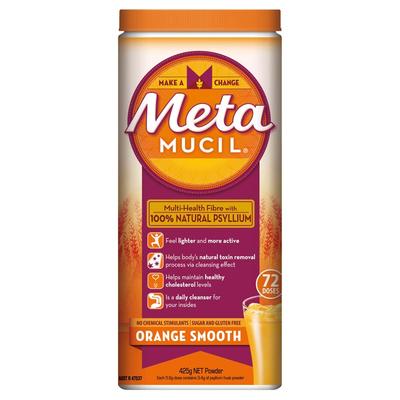 Metamucil 美達施 天然橙味膳食纖維粉 425g（通便降膽固醇）