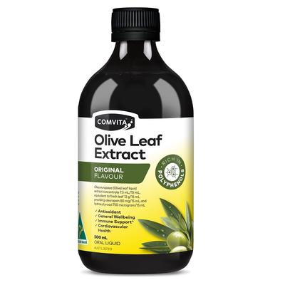 COMVITA 康維他 Olive Leaf 橄欖葉萃取精華液 原味 500ml （養護心臟）