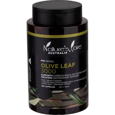 Nature's Care Pro系列 3000mg 橄欖葉精華膠囊 120粒（維持心血管健康）