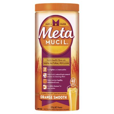 Metamucil 純天然膳食纖維素粉劑 香橙味 48次 283g (無糖零脂肪)