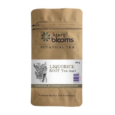 Henry Blooms Botanical Tea Liquorice Root Tea (cut) 100g