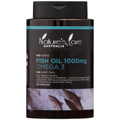 Nature's Care Pro系列 1000mg Omega-3魚油膠囊 120粒