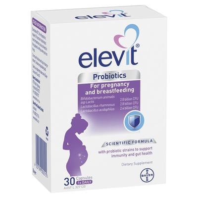 Elevit 愛樂維 益生菌口服膠囊 調理腸胃（孕期及哺乳期）30粒