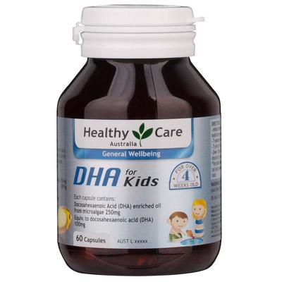 Healthy Care 兒童高含量DHA魚油膠囊 30粒