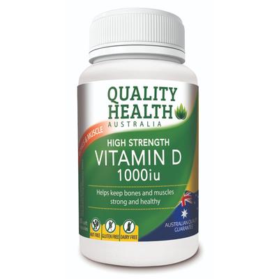 Quality Health High Strength Vitamin D 1000iu Cap X 60