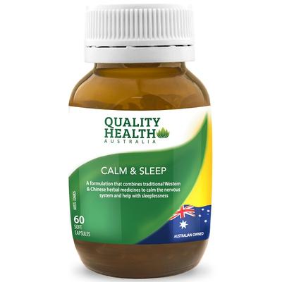 Quality Health Calm & Sleep Cap X 60