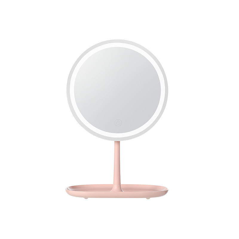 高清日光智能調光指觸LED子母化粧鏡
