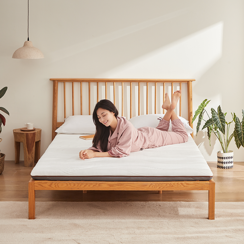 抗菌防蟎可拆洗 護脊黃麻硬質薄床墊 舒睡款
