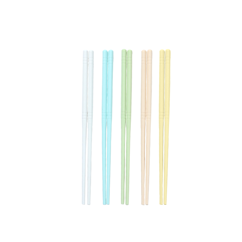 原材料提煉自玉米的環保筷 5雙裝多彩筷子