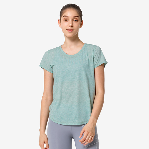 女式瑜伽透氣運動T恤