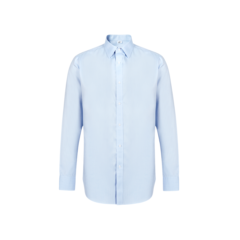 精緻考究，男式高支長絨棉免燙商務襯衫2.0
