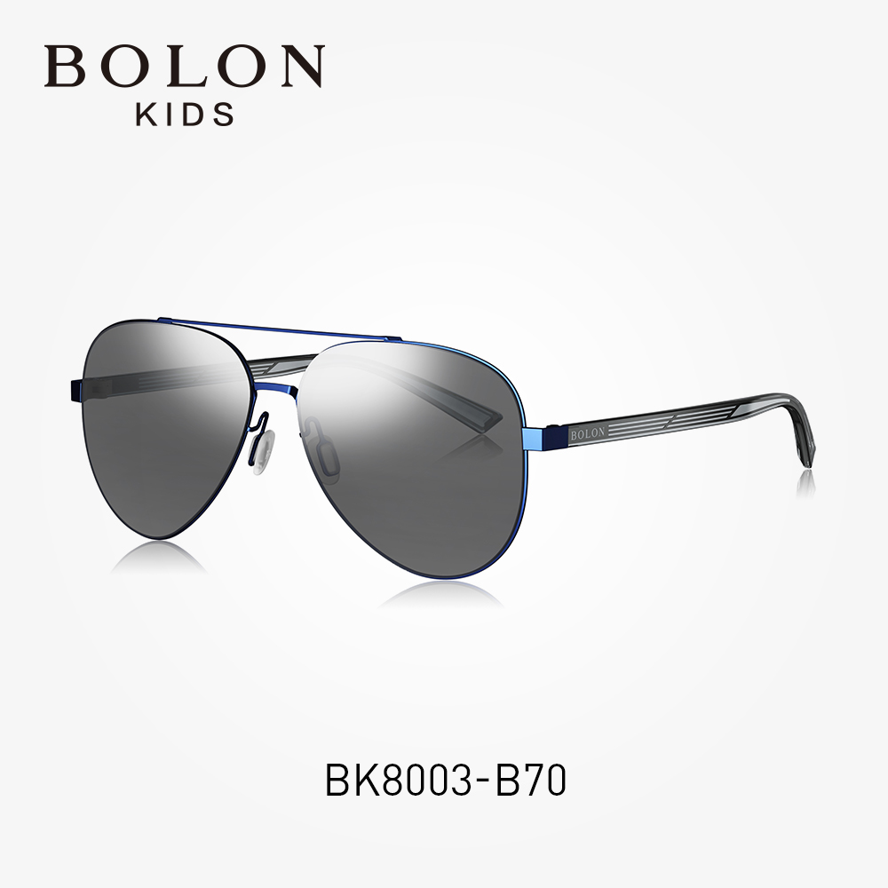 BOLON暴龍新款兒童太陽鏡男童潮流墨鏡個性舒適眼鏡BK8003