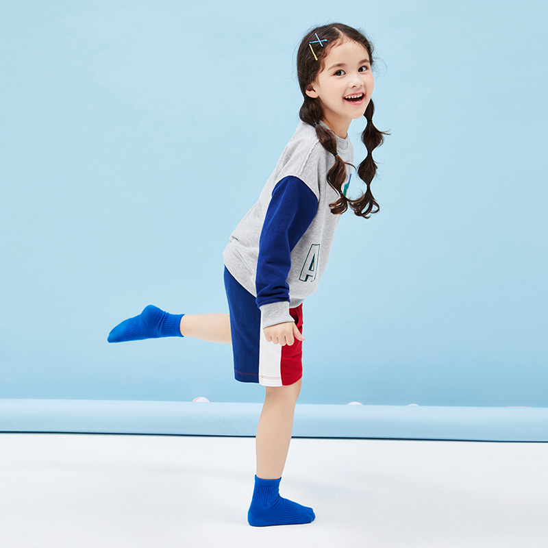 3雙裝 運動系 CoolMax純色童襪 3-12歲