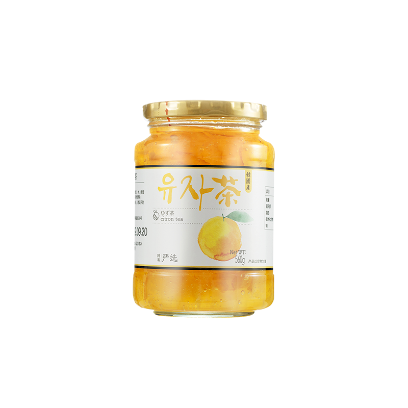 可以喝的水果面膜 韓國蜂蜜柚子茶560克
