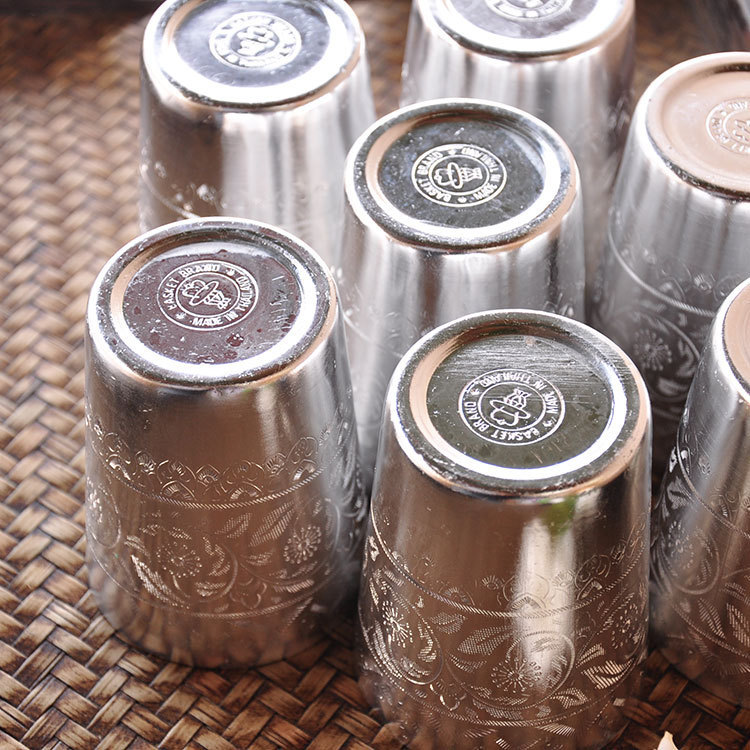 泰國工藝品家居用品酒杯 泰銀創意餐飲杯茶杯