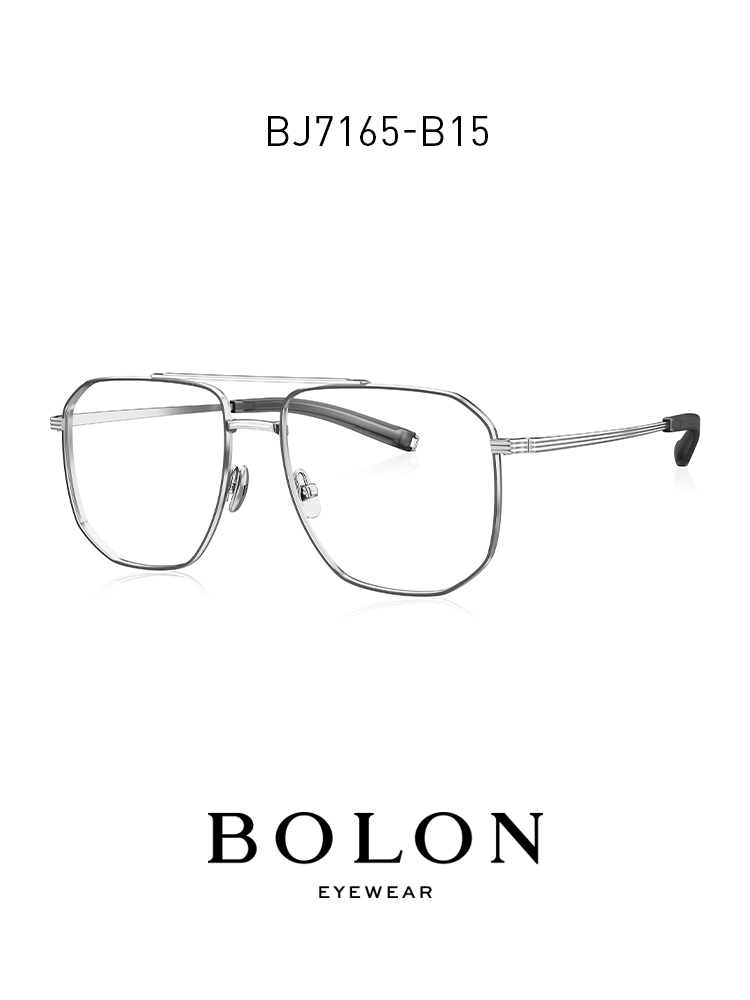 BOLON暴龍近視眼鏡光學架β鈦金屬眼鏡架王俊凱同款眼鏡框BJ7165