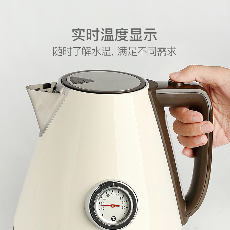 原創設計 温度量表可視 電熱水壺煮水壺