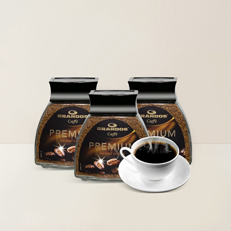 【定金購】德國優質凍幹速溶黑咖啡100g*3罐